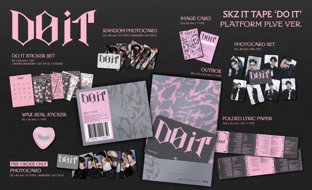 Amazon.com: Stray-Kids Skz It Tape Do It [Platform Plve ver